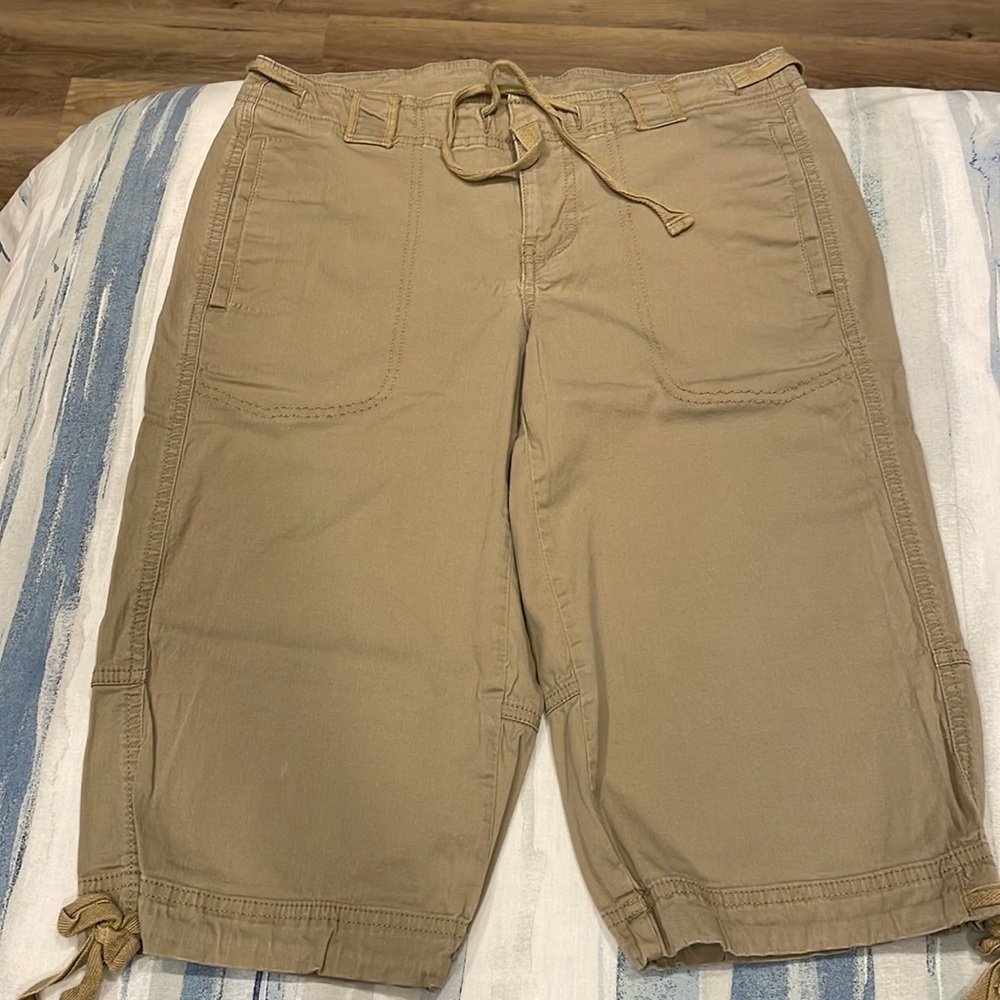 Cropped northface pants